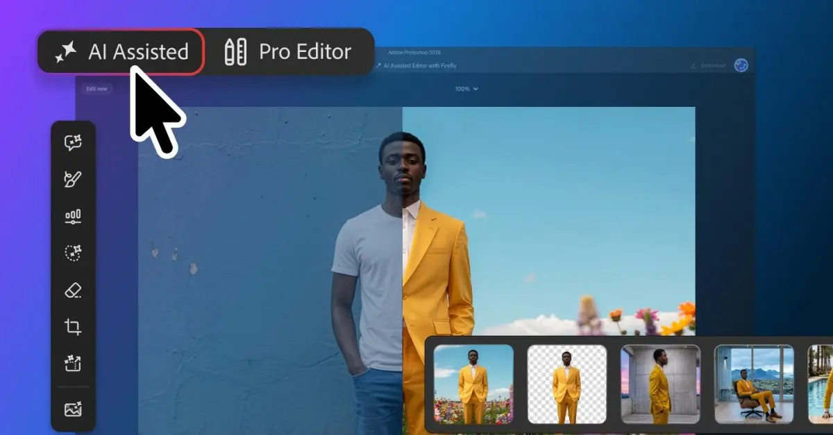 Adobe Photoshop ra mắt giao diện AI Assisted Editor và mô hình Firefly Image 5 1 adobe photoshop ra mat giao dien ai assisted editor va mo hinh firefly image 5