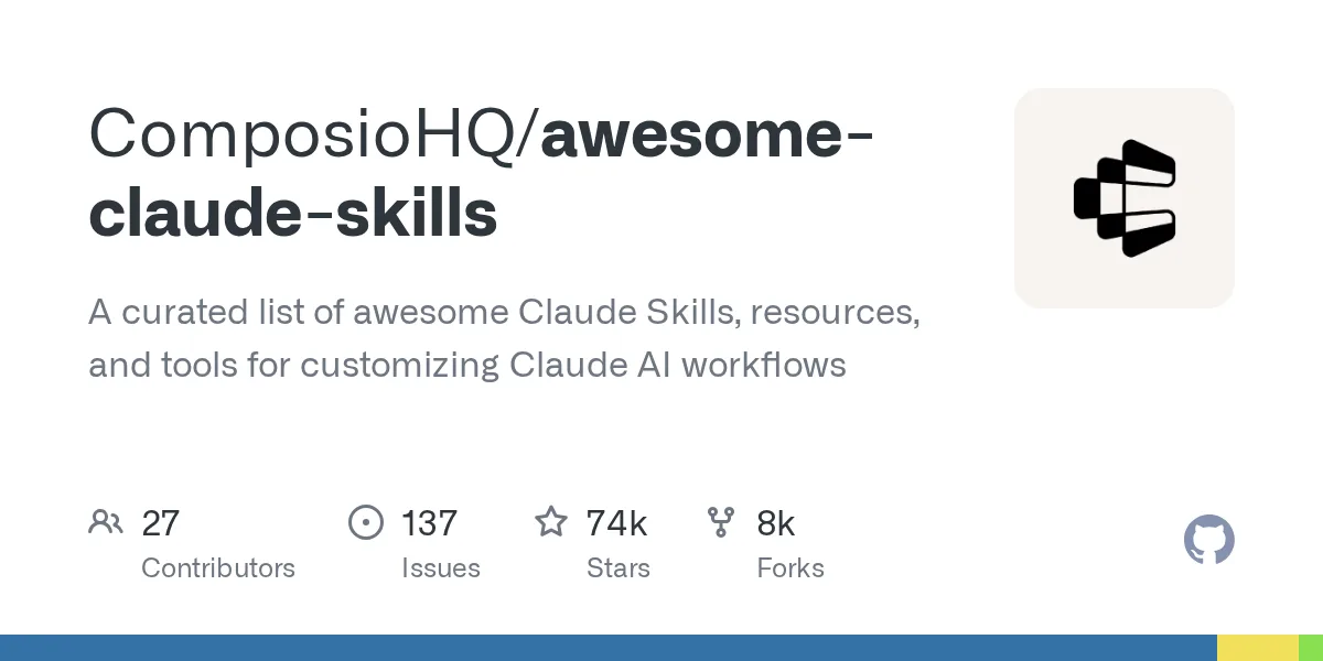 Danh sách 1000+ Claude Skills và Plugins cho AI Claude – Tập hợp công cụ tăng năng suất 1 danh sach 1000 claude skills va plugins cho ai claude tap hop cong cu tang nang suat