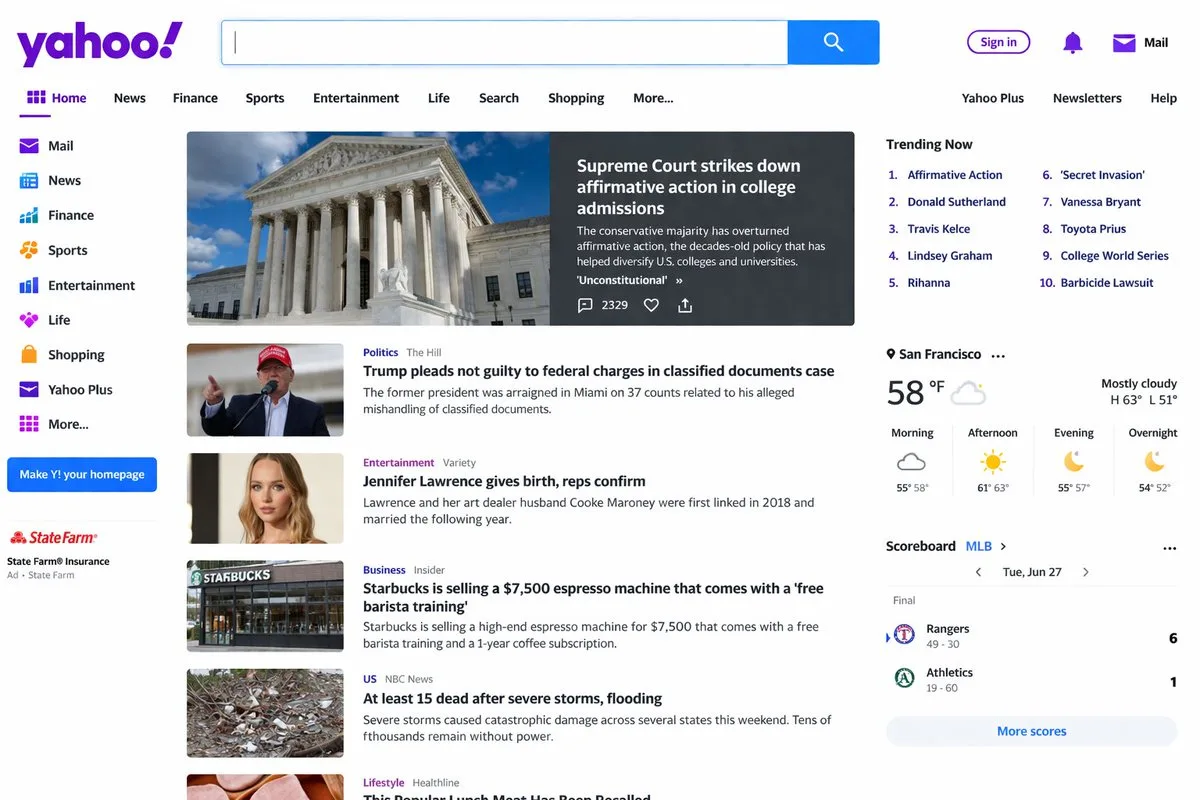 Tạo ảnh chụp màn hình trang chủ website