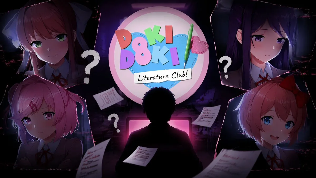 Ảnh bìa YouTube tổng hợp phong cách game anime kinh dị