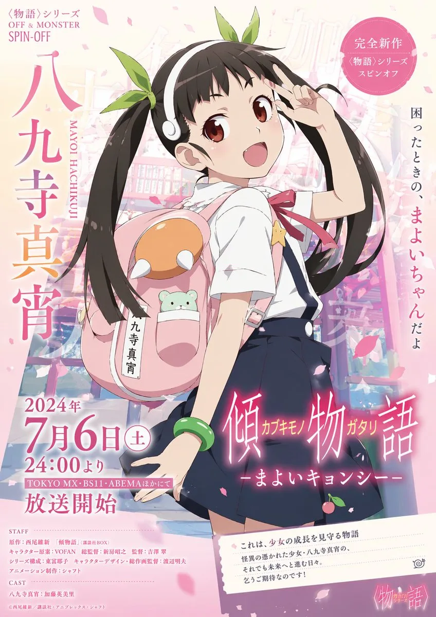 Poster quảng bá anime phong cách key visual
