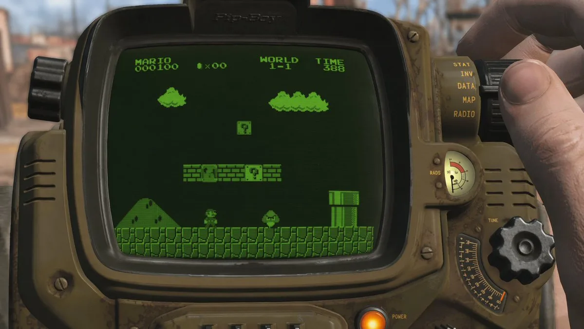 Máy tính đeo tay cổ điển chơi game đi cảnh retro