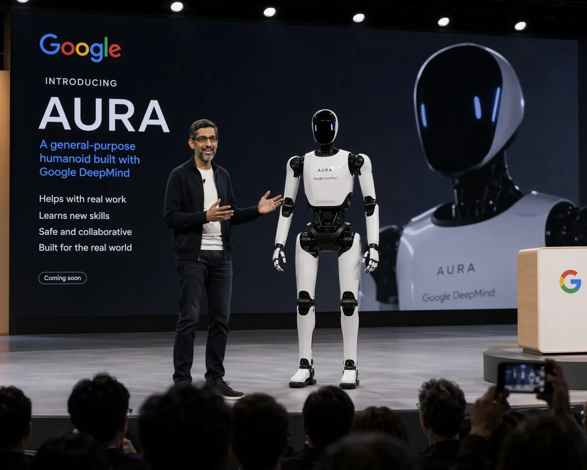 Ra mắt robot hình người tại sự kiện Keynote