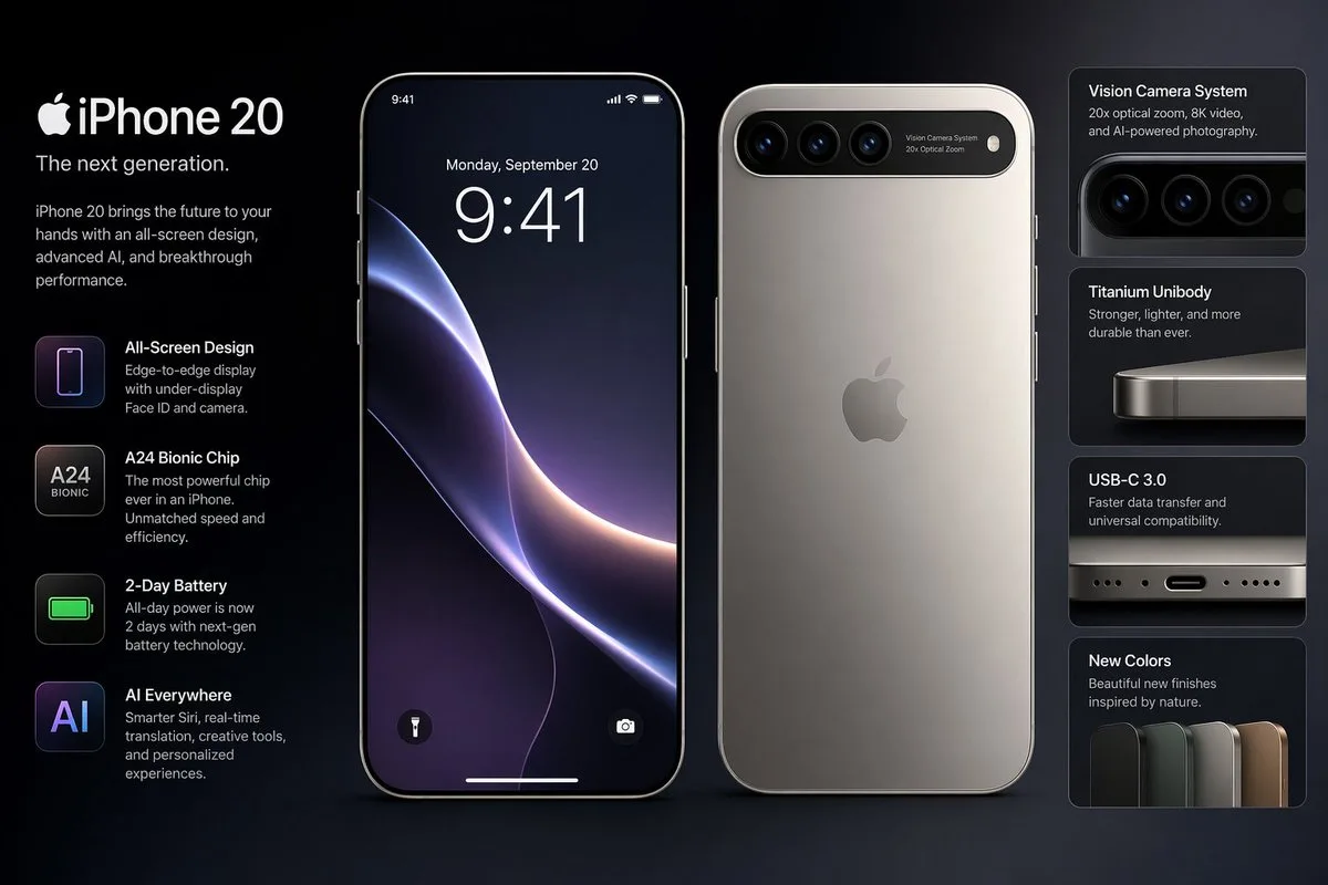 Thiết kế iPhone tương lai