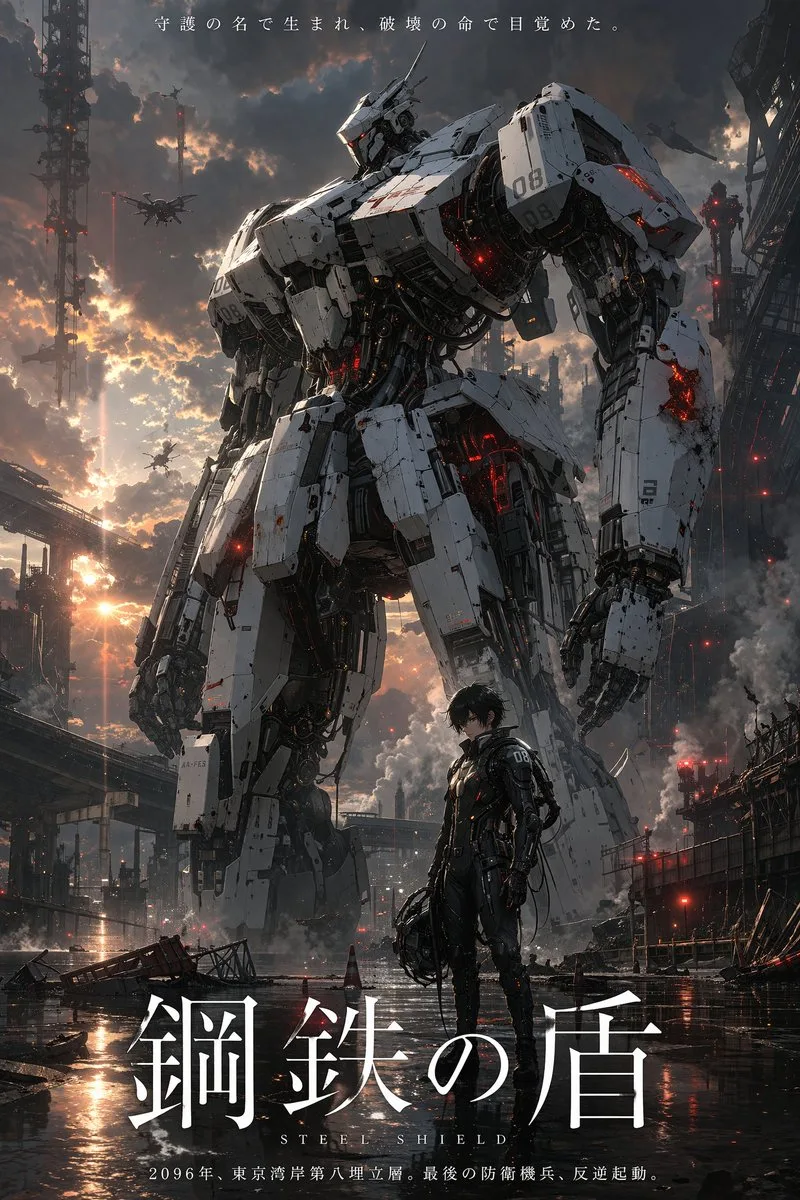 Key visual phim điện ảnh Mecha Robot