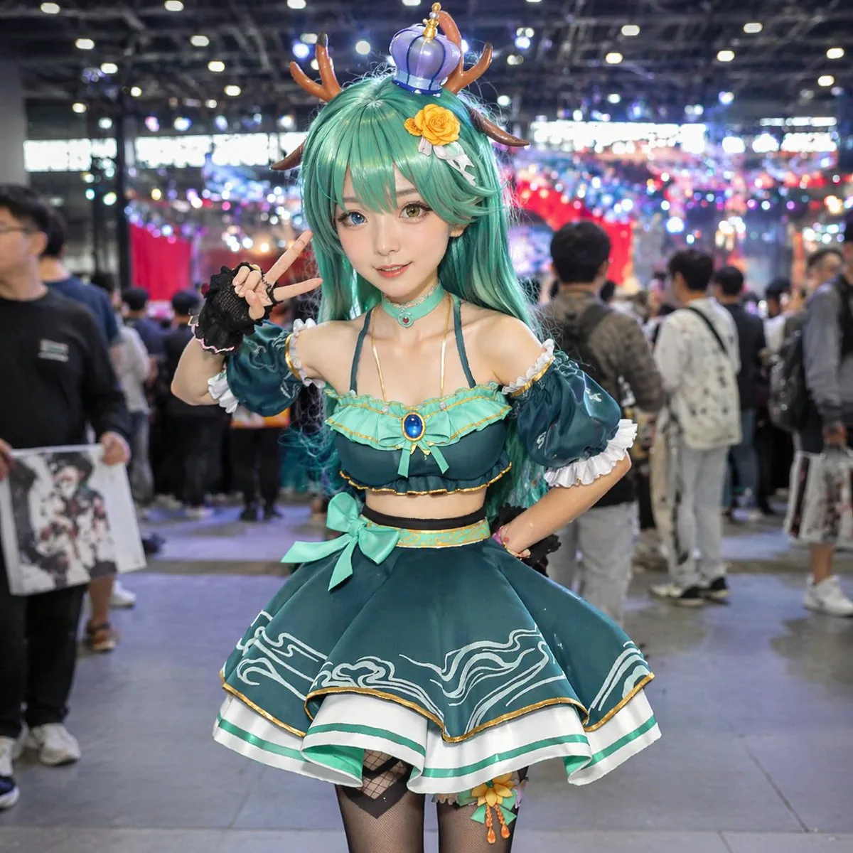 Chân dung nữ cosplayer tại sự kiện lễ hội