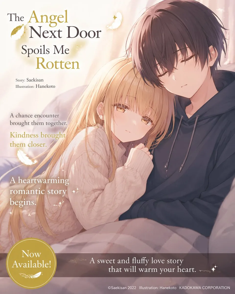 Poster quảng bá light novel anime lãng mạn