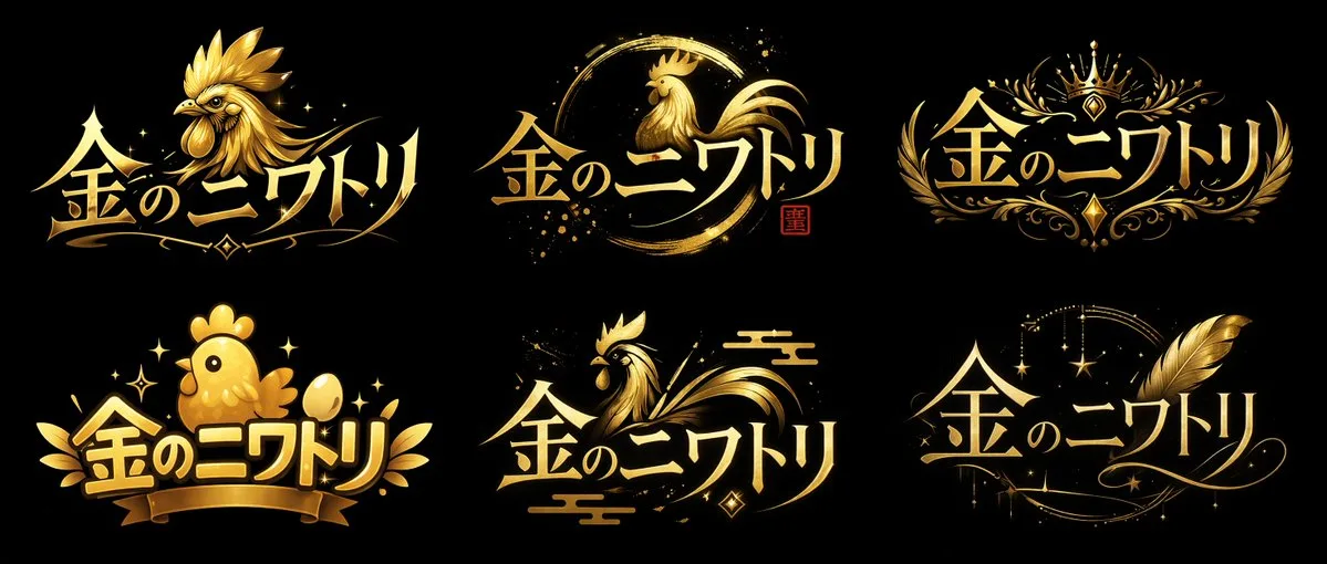 Bảng ý tưởng thiết kế logo VTuber dạng lưới