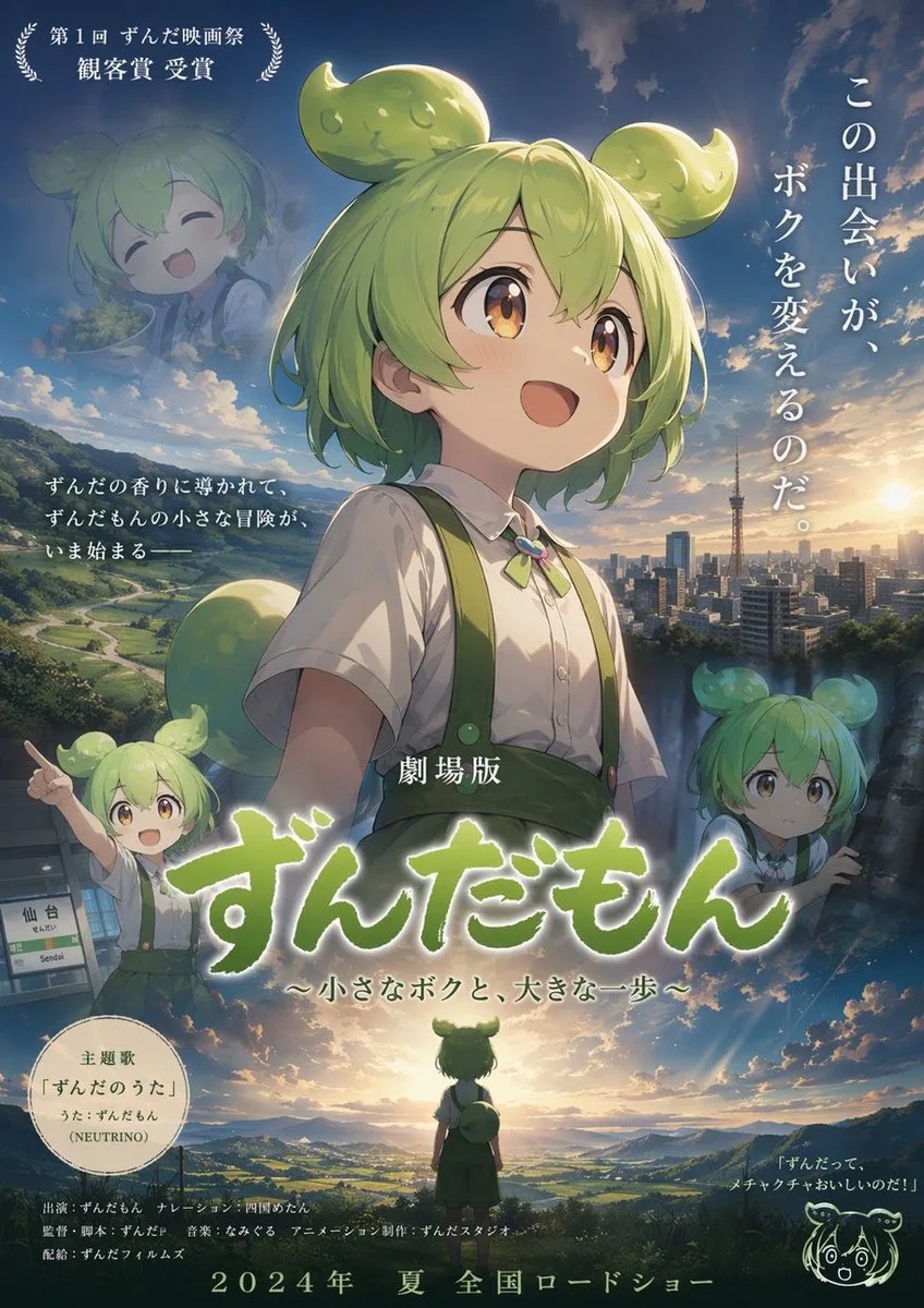 Bố cục poster phim anime