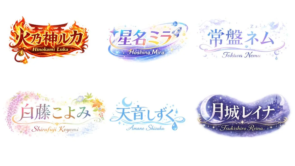 Bảng ý tưởng thiết kế logo VTuber
