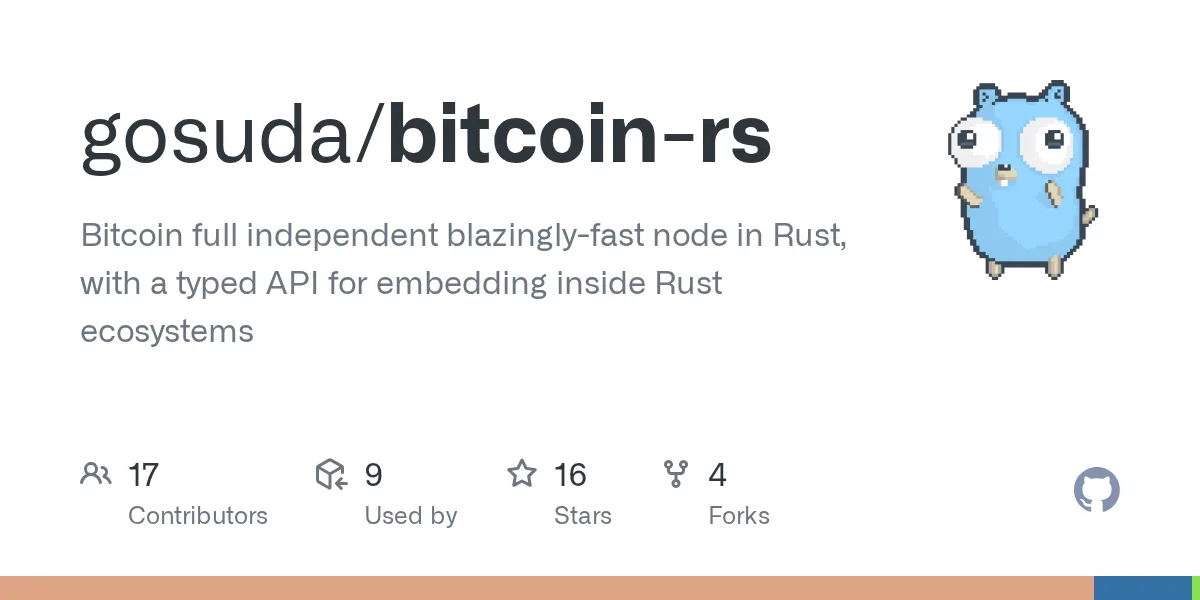 bitcoin rs du an bitcoin full node bang rust duoc ho tro boi ai