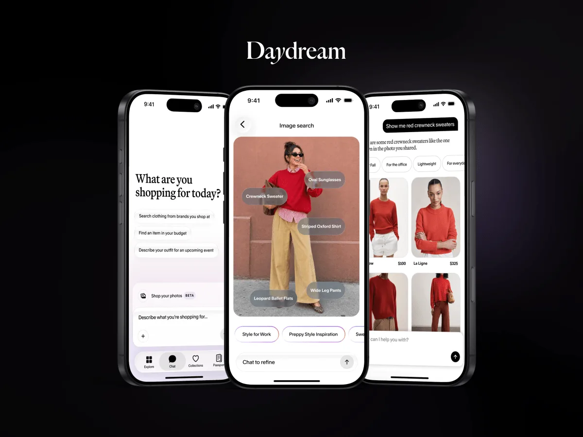 Daydream tích hợp Apple Intelligence giúp mua sắm thời trang qua ảnh 1 daydream tich hop apple intelligence giup mua sam thoi trang qua anh