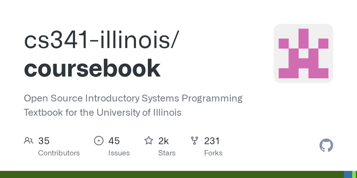 Giáo trình lập trình hệ thống mã nguồn mở từ UIUC đạt 2.500 sao trên GitHub 1 giao trinh lap trinh he thong ma nguon mo tu uiuc dat 2 500 sao tren github