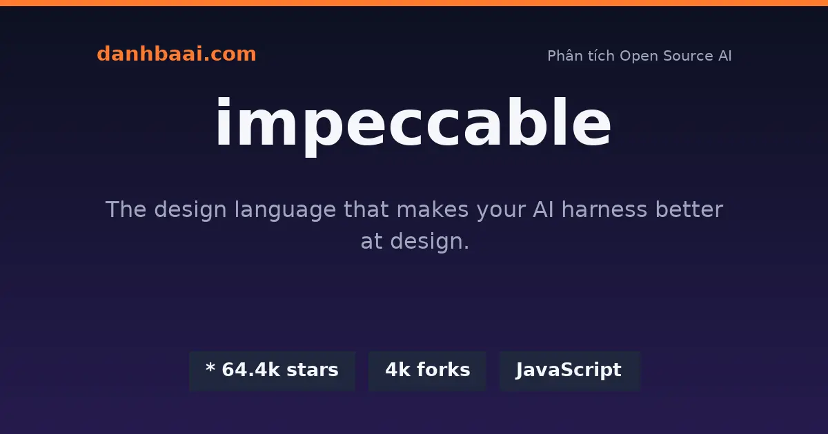 impeccable danhbaai