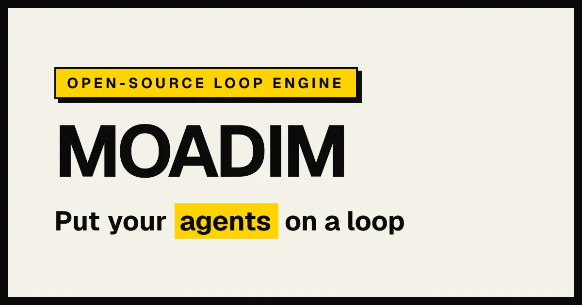 moadim io bo lap lich tac vu cuc bo va linh hoat cho cac ai agent