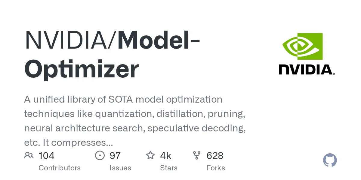 NVIDIA mở mã nguồn Model Optimizer giúp tối ưu và nén mô hình AI 1 nvidia mo ma nguon model optimizer giup toi uu va nen mo hinh ai