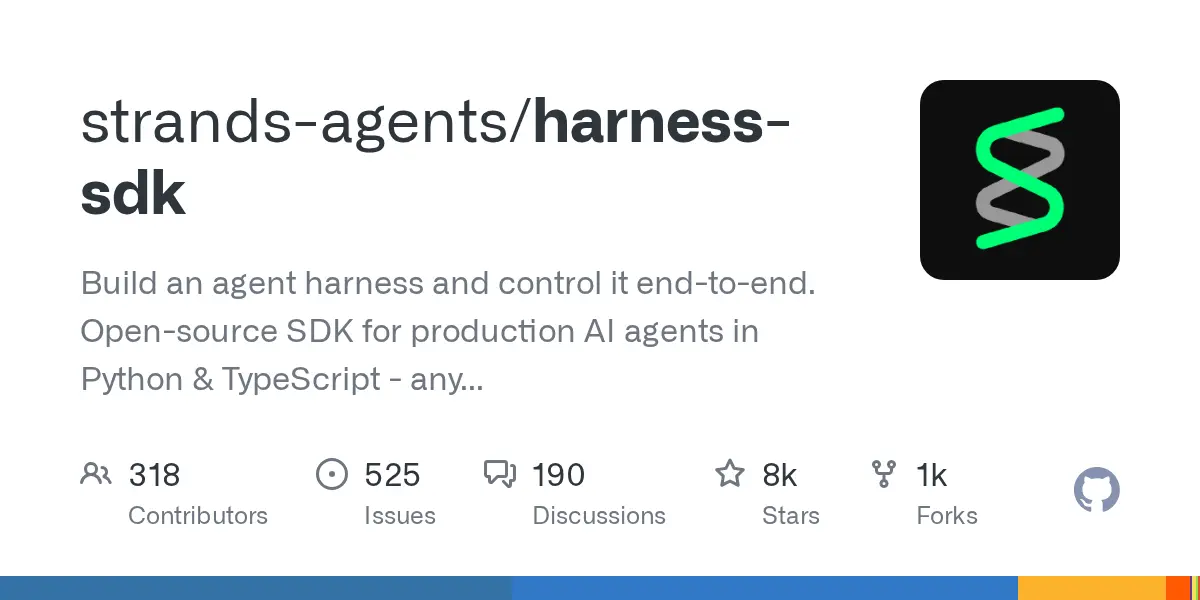 Strands Harness SDK: Bộ công cụ mã nguồn mở giúp xây dựng AI agent production 1 strands harness sdk bo cong cu ma nguon mo giup xay dung ai agent production