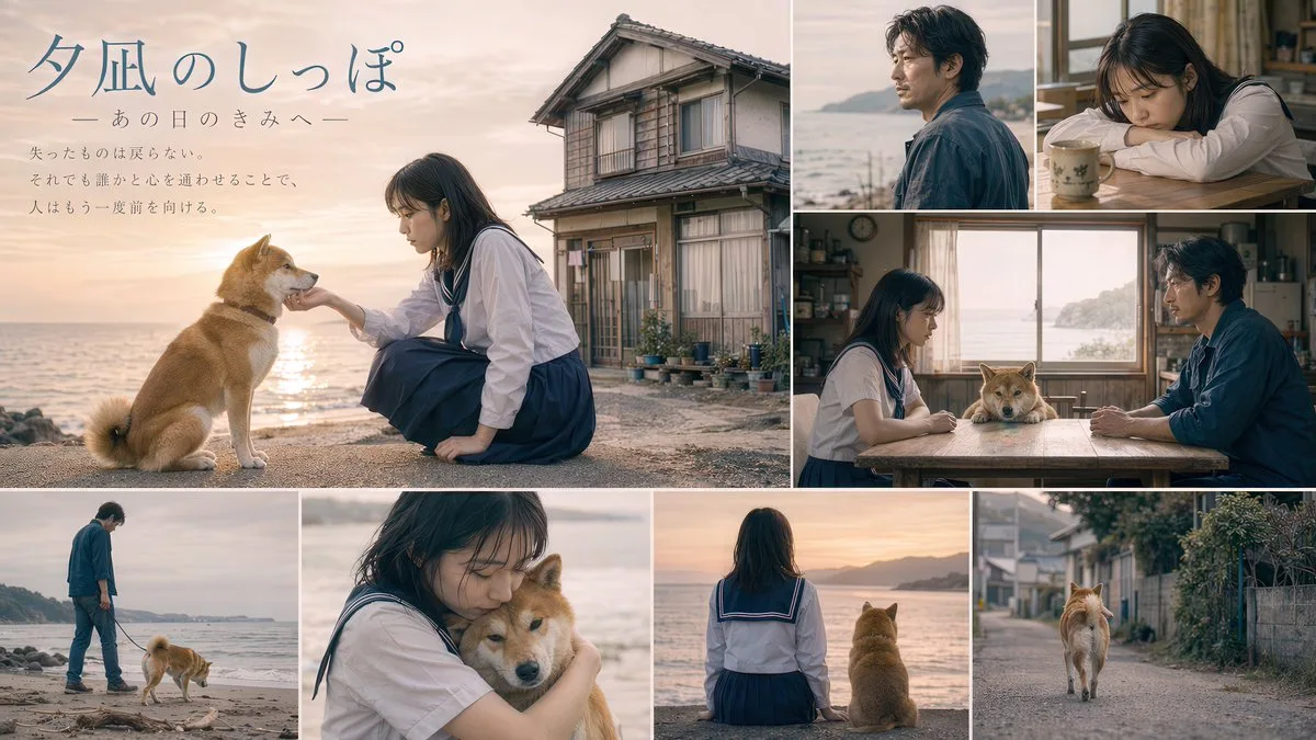 Collage teaser phim điện ảnh Nhật Bản