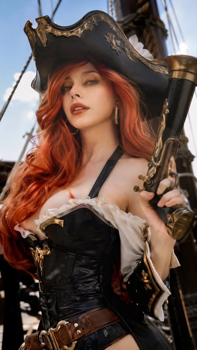 Chân dung cosplay cướp biển chân thực