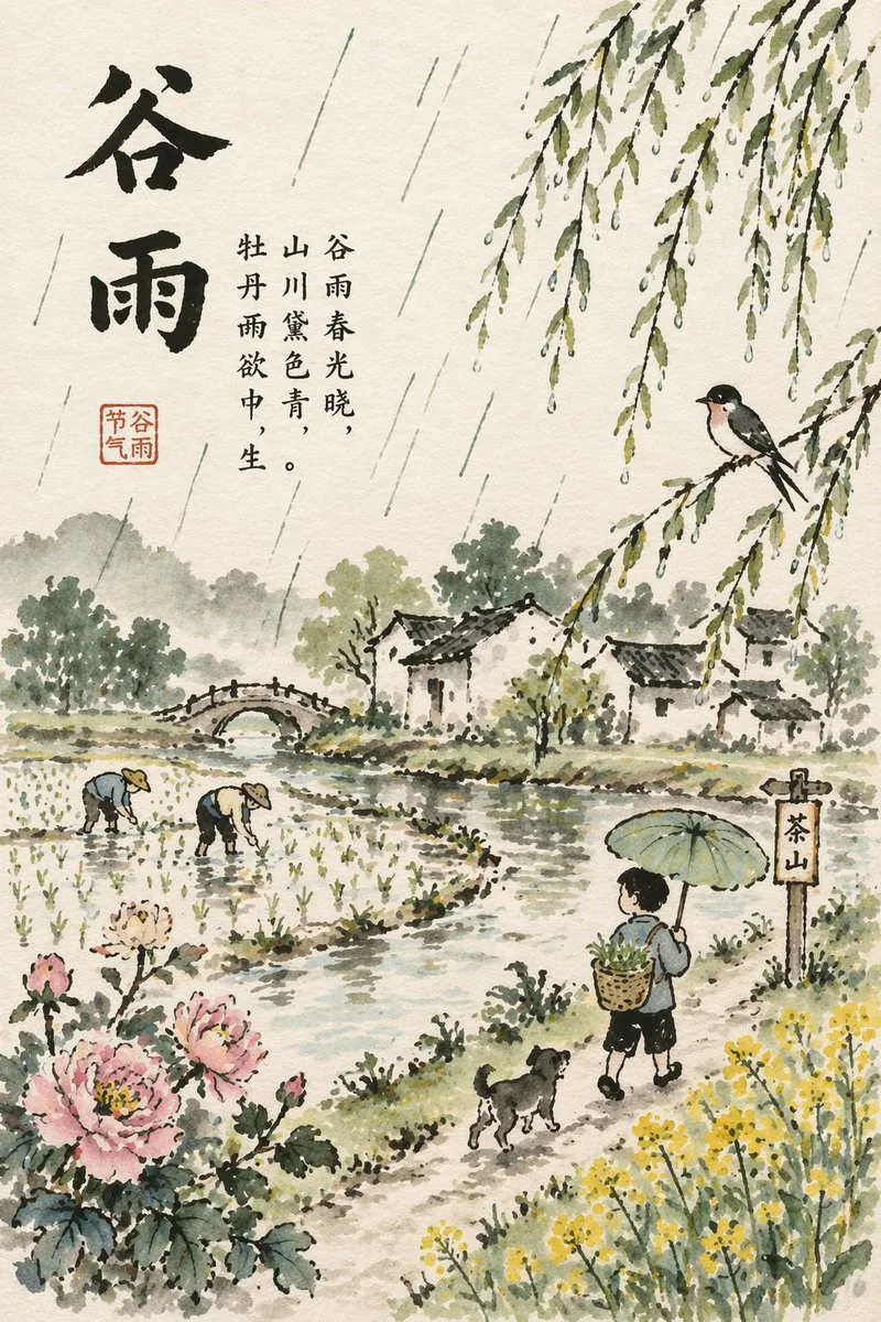 Poster lễ hội Cốc Vũ