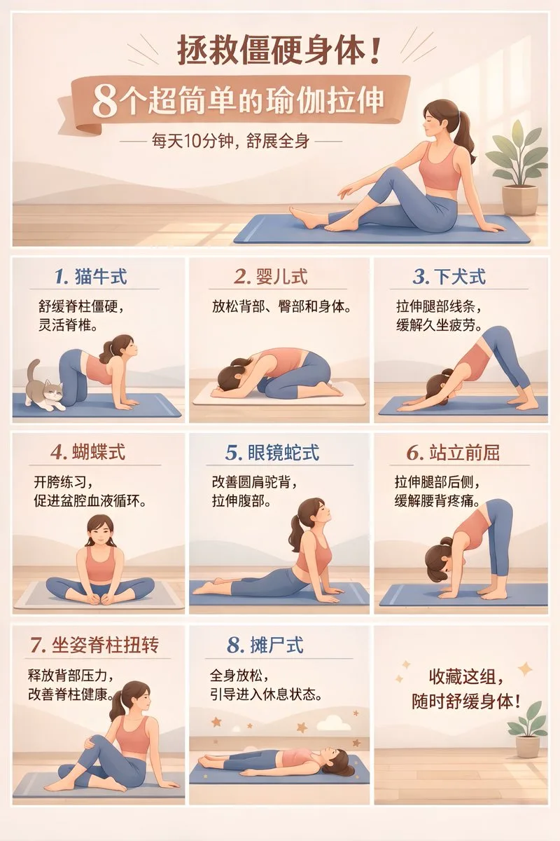 Poster infographic yoga 9 ô
