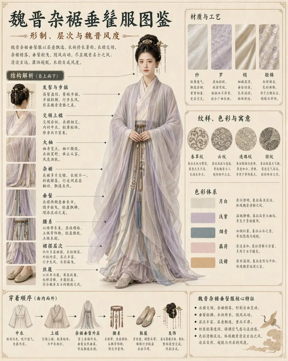 Infographic hướng dẫn trang phục truyền thống