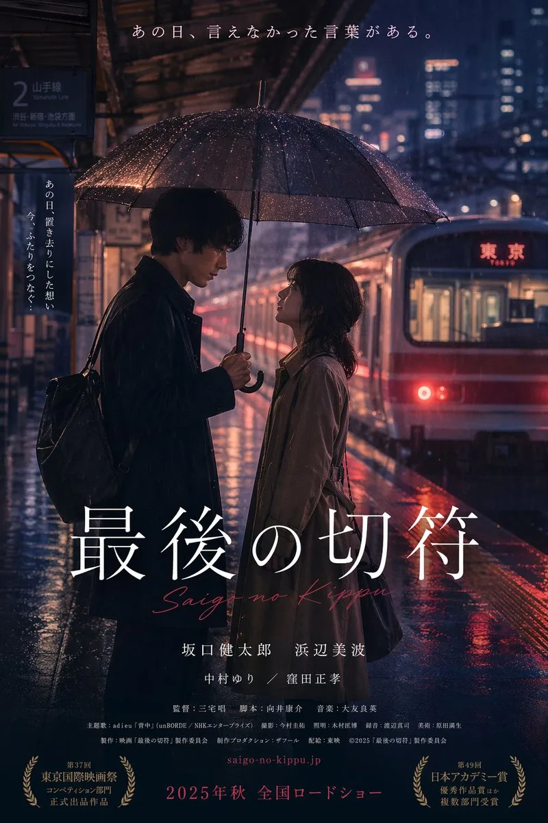 Poster phim điện ảnh lãng mạn Nhật Bản