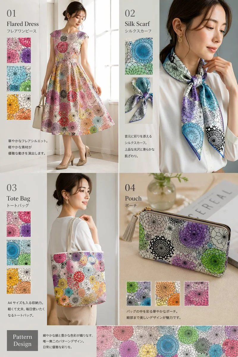 Bố cục Catalogue Bộ sưu tập Thời trang