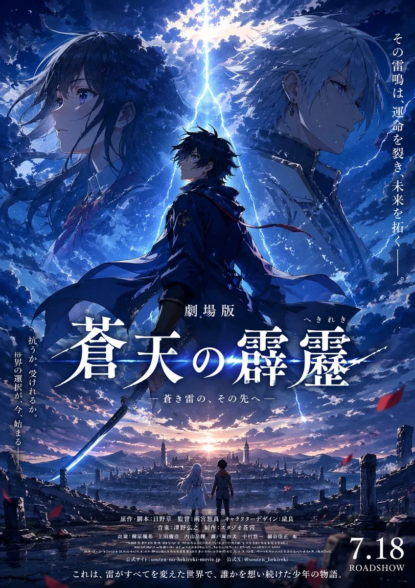Poster phim điện ảnh anime hư cấu