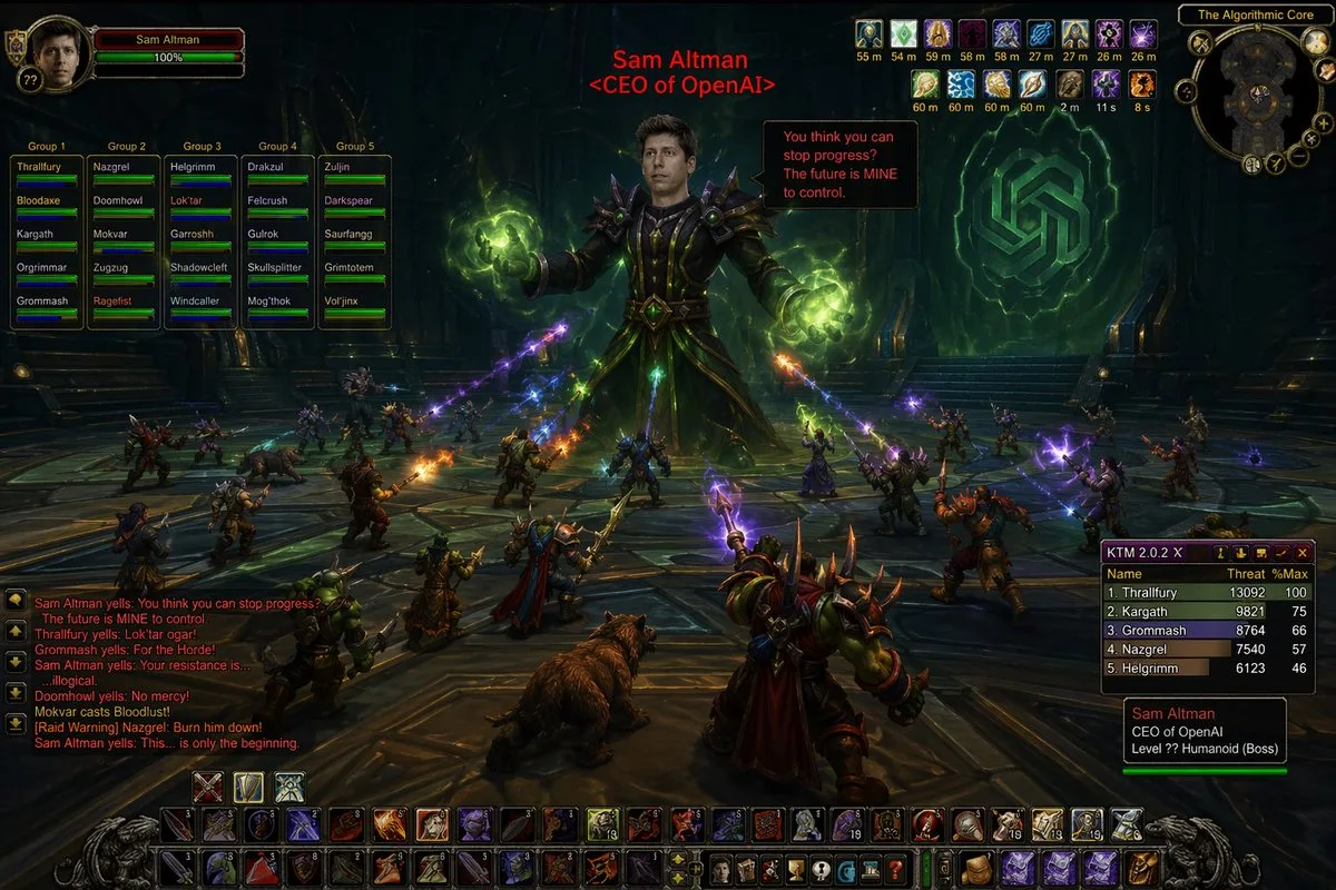 Trận Đột Kích Phe Horde Phong Cách World of Warcraft