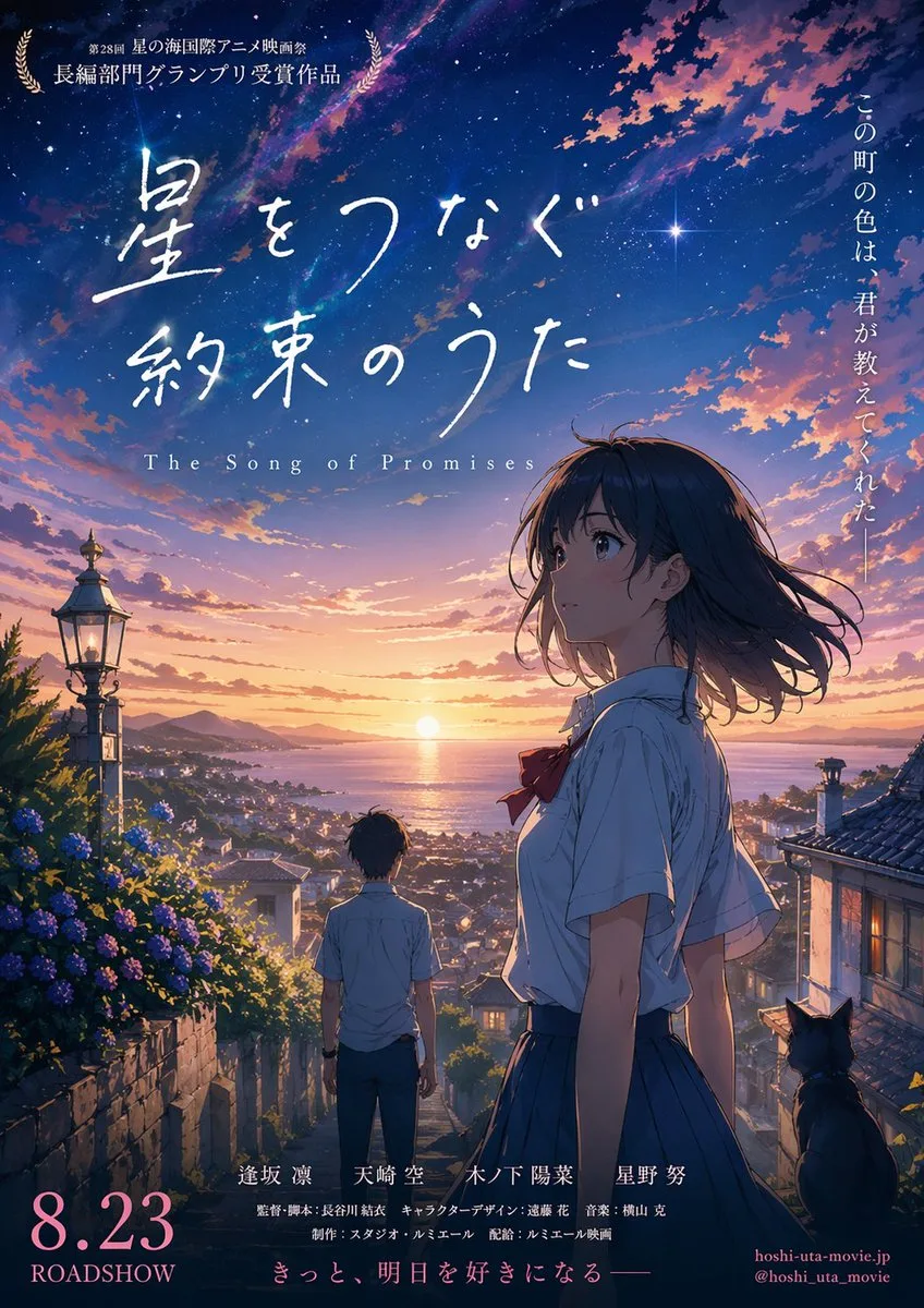 Poster phim anime hoàng hôn