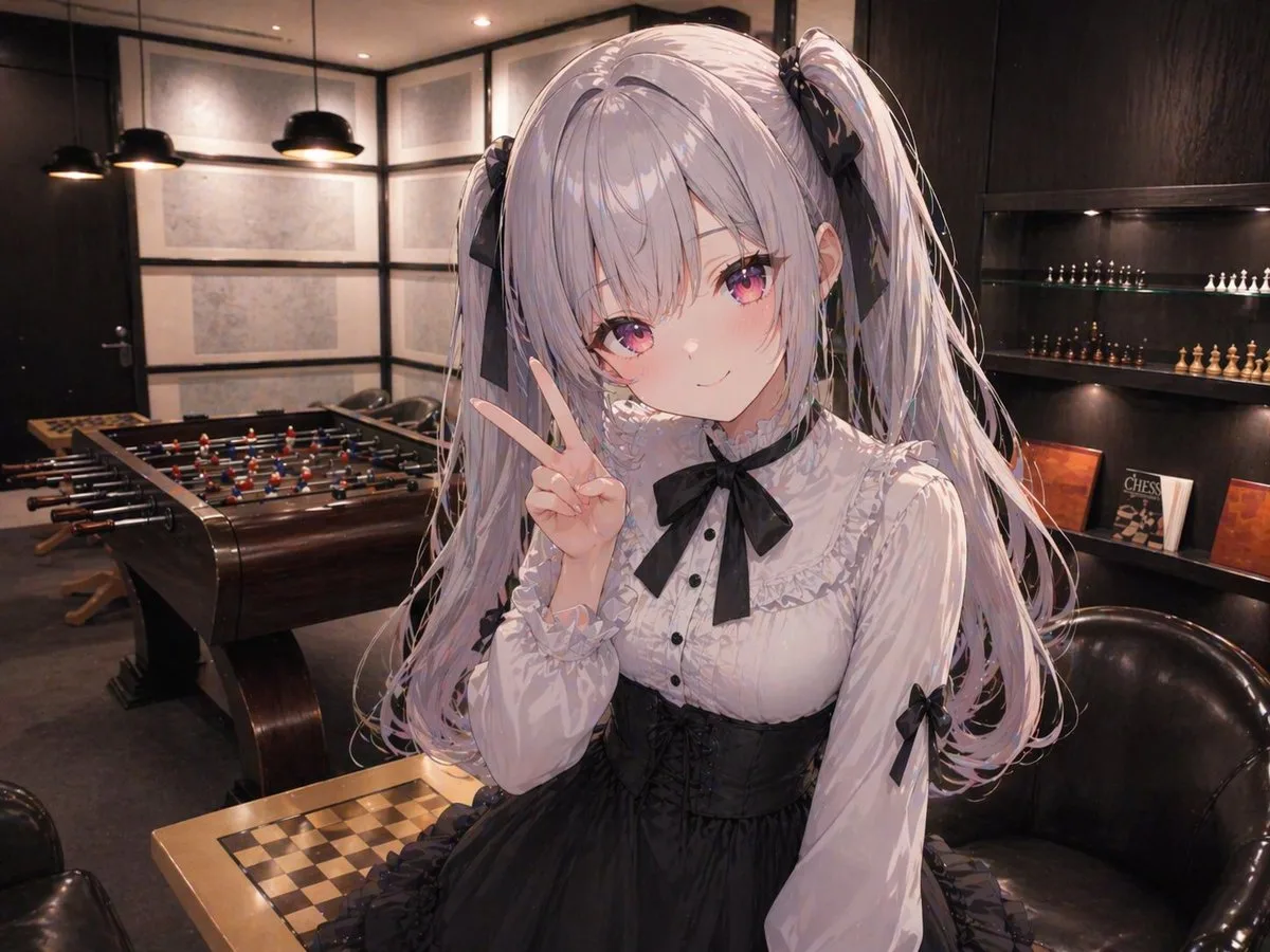 Thêm cô gái anime vào phòng lounge tham chiếu