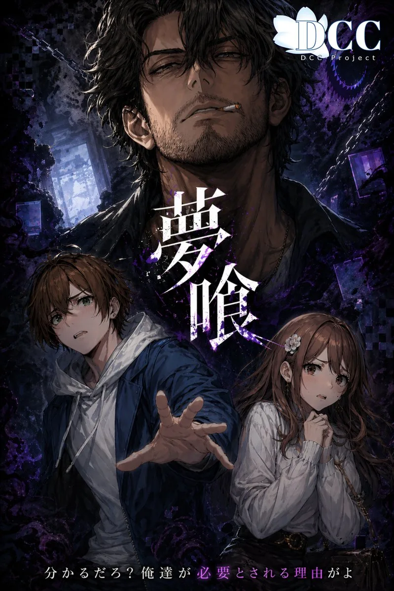 Poster Key Visual Anime RPG Giả Tưởng U Tối