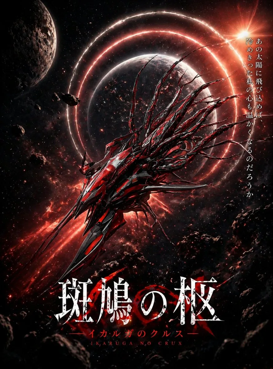 Poster Key Visual Space Opera Đỏ Thẫm
