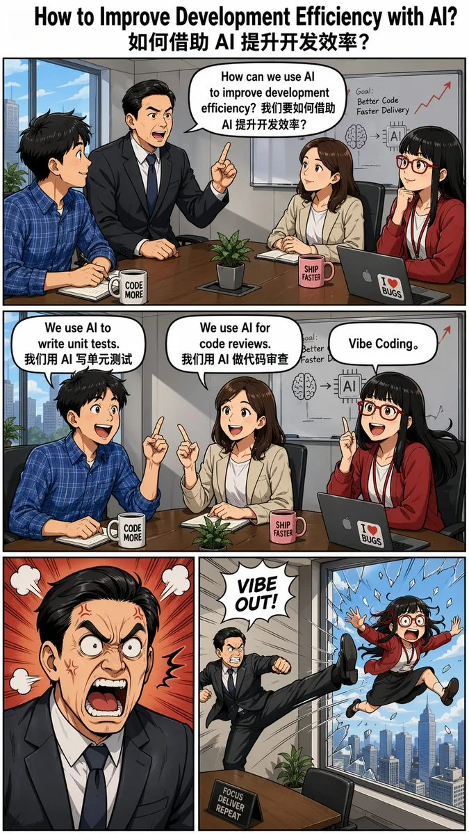 Truyện tranh meme 4 ô ném qua cửa sổ