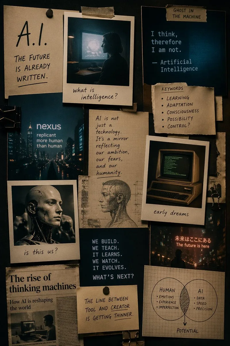 Mood board điện ảnh hoài niệm