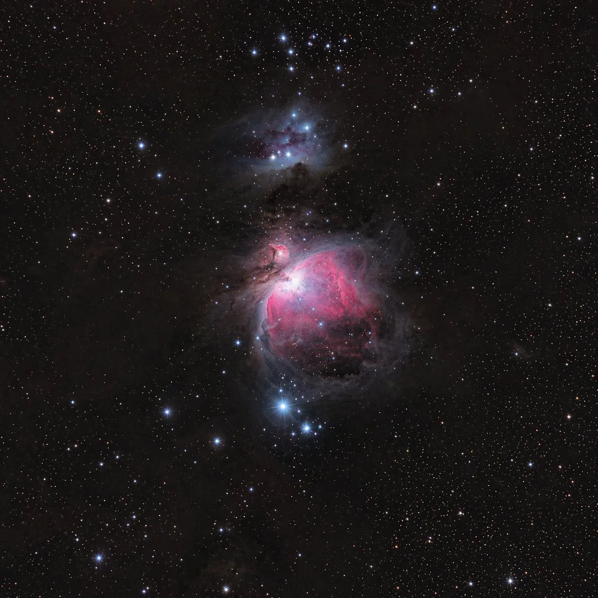 Tạo ảnh thiên văn Tinh vân Orion