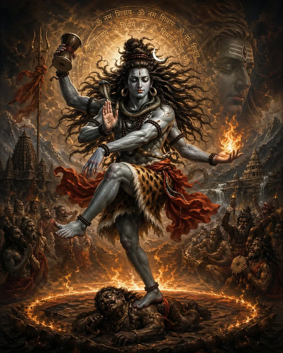 Vũ điệu lửa Tandava hùng tráng của Thần Shiva