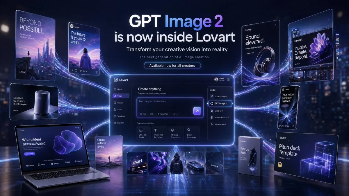 Banner ra mắt GPT Image 2 phong cách tương lai