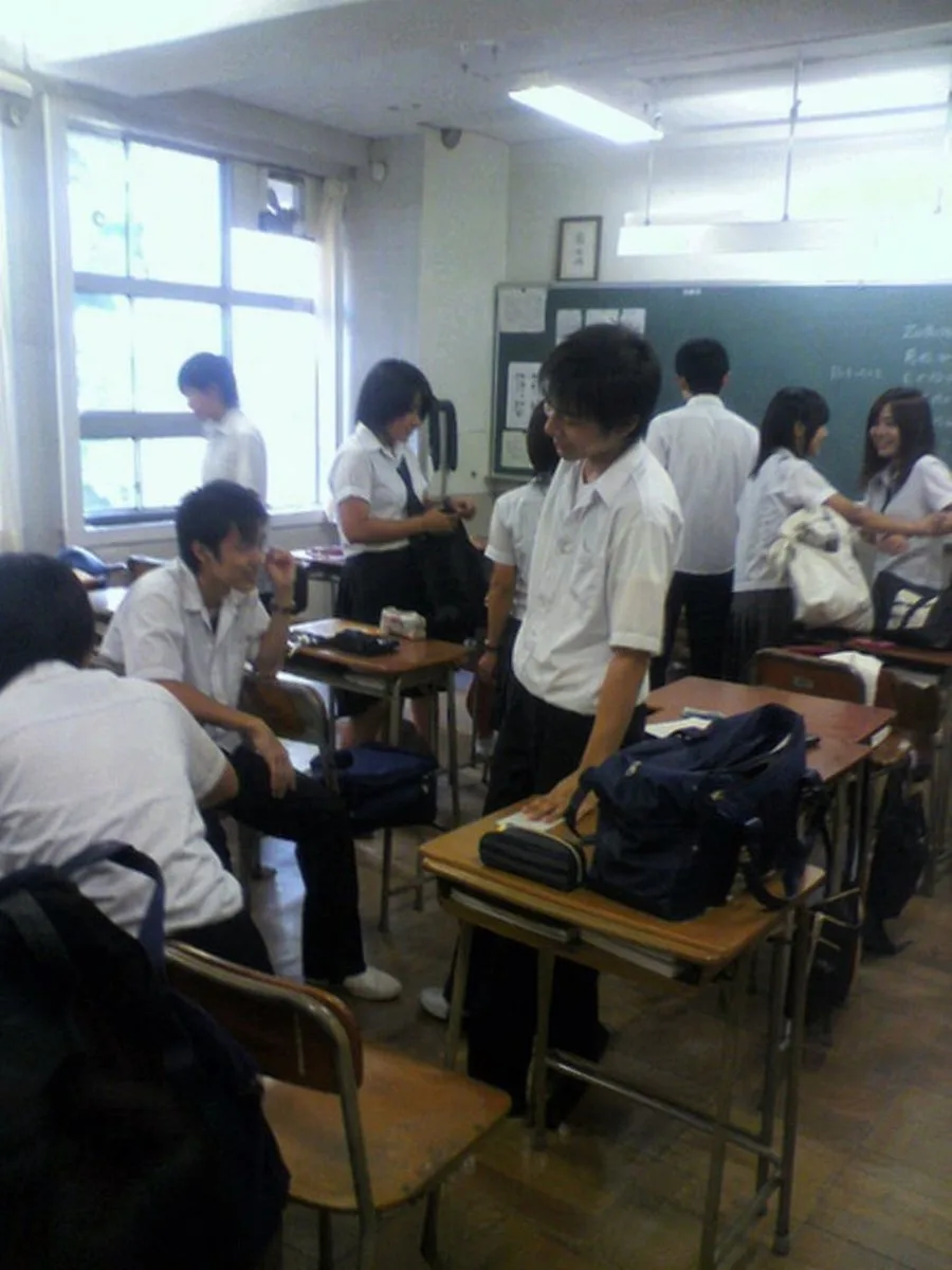 Ảnh hoài niệm học sinh Nhật Bản năm 2010