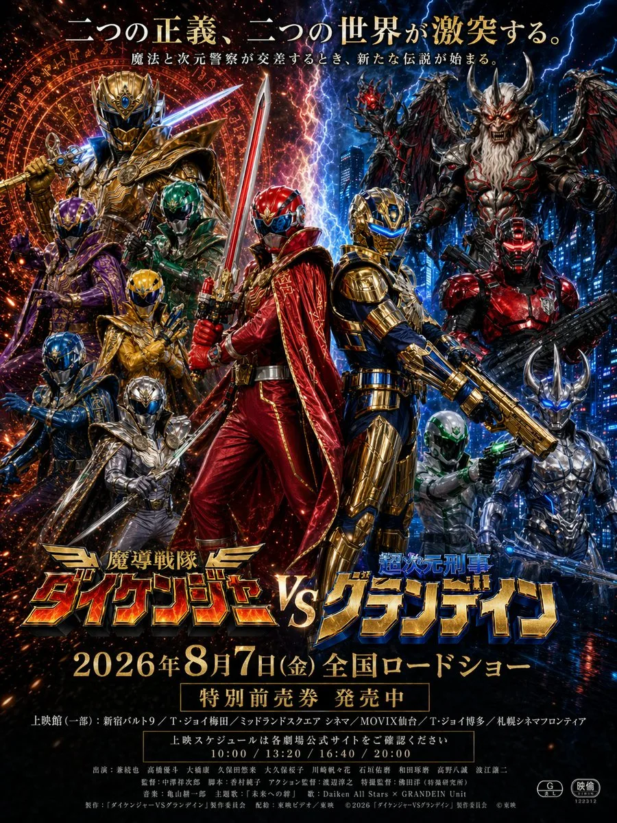Tạo áp phích phim Tokusatsu