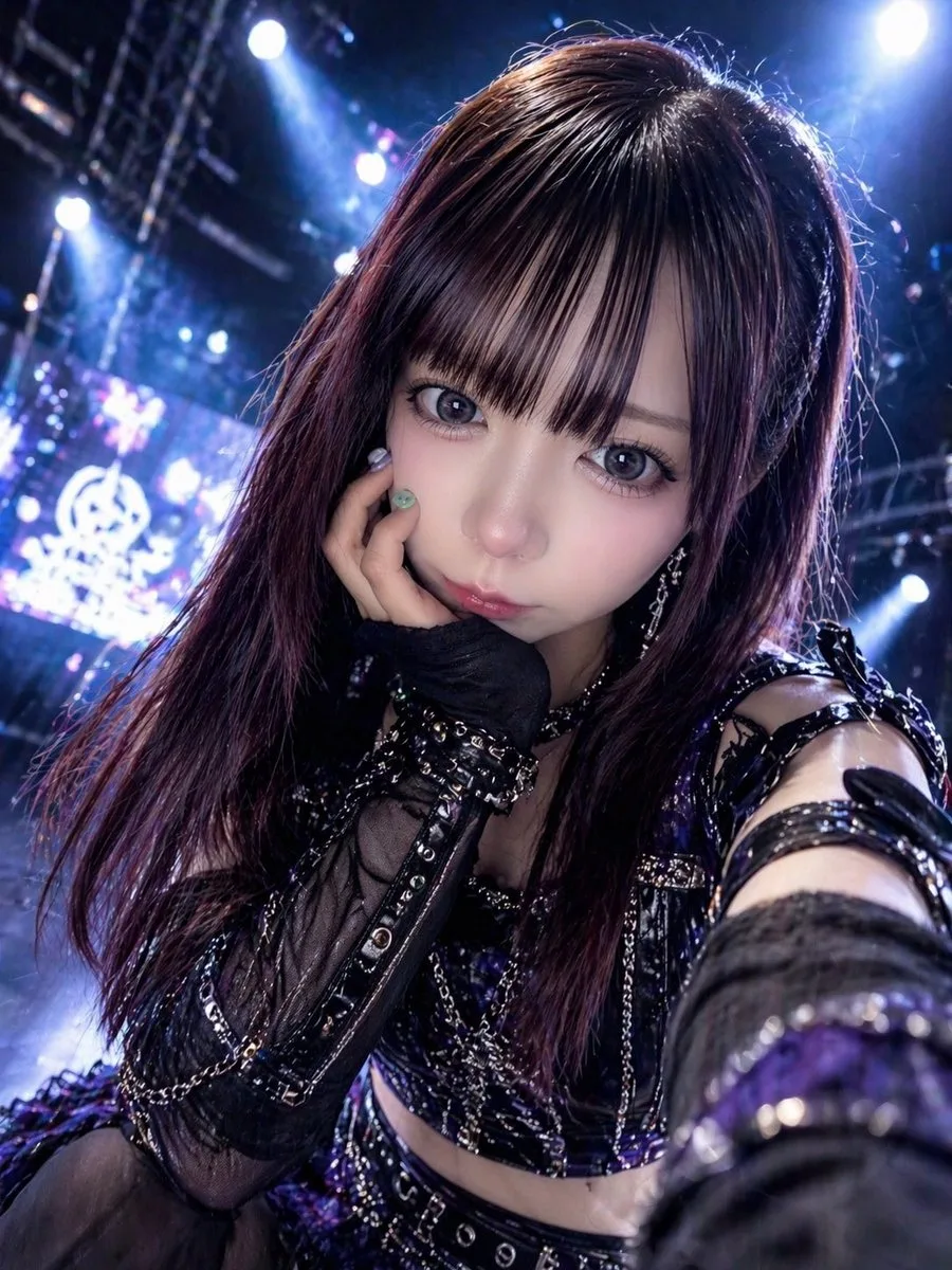 Ảnh selfie concert của thần tượng Gothic