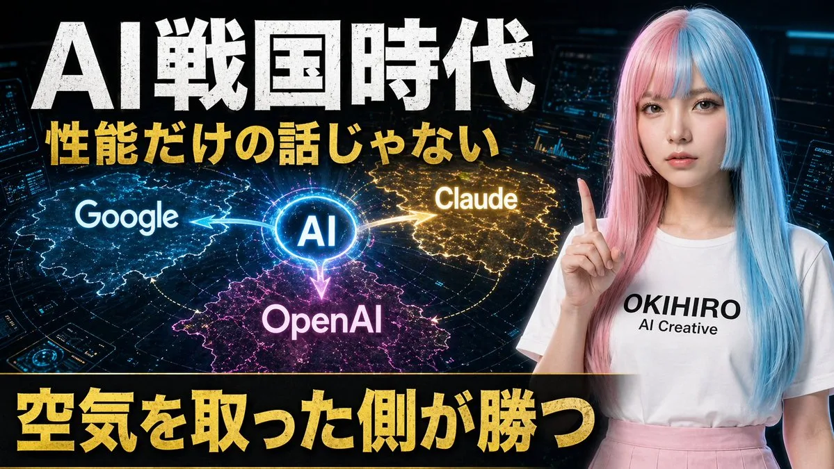 Thumbnail YouTube cuộc chiến AI phong cách Nhật Bản
