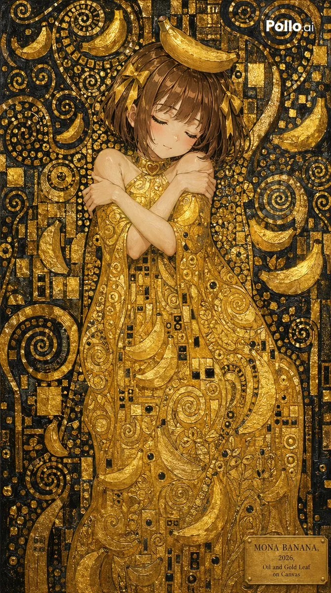 Tranh nhân vật phong cách Klimt
