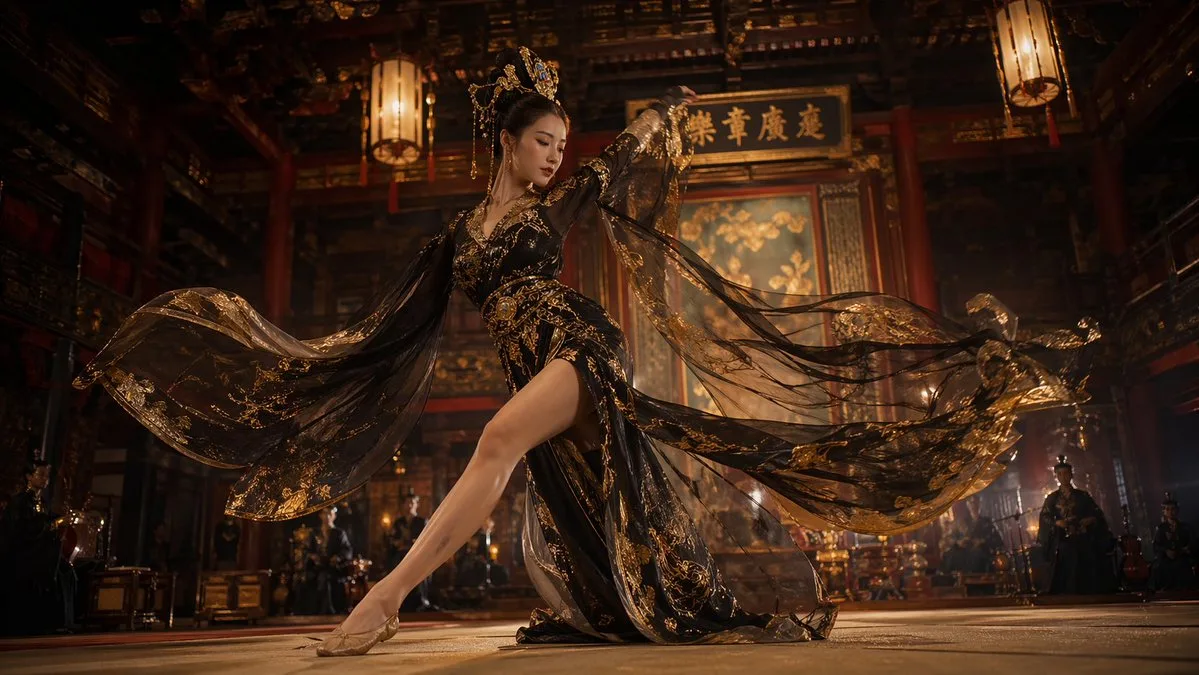 Vũ công cung đình thời Đường