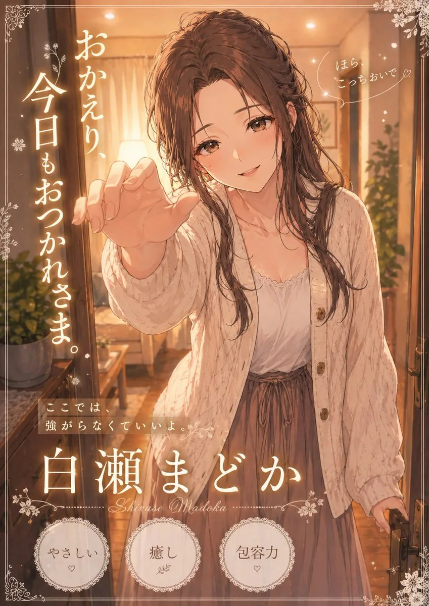 Poster anime đón về nhà ấm áp
