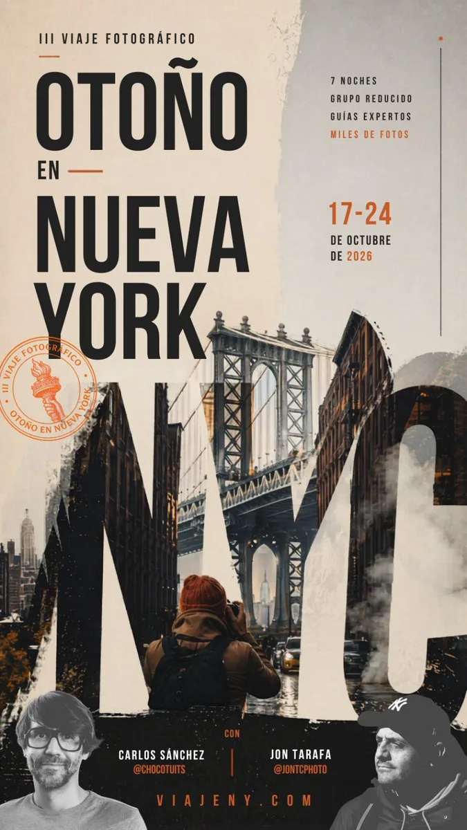 Poster du lịch mùa thu New York