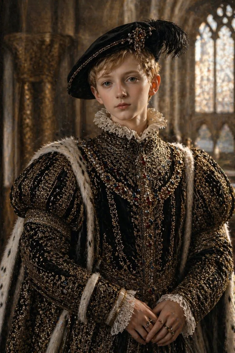 Chân dung quý tộc Tudor phong cách điện ảnh