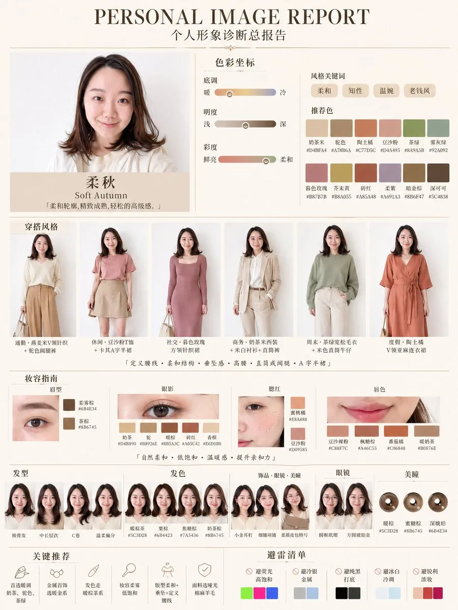 Báo cáo phân tích hình ảnh cá nhân Soft Autumn