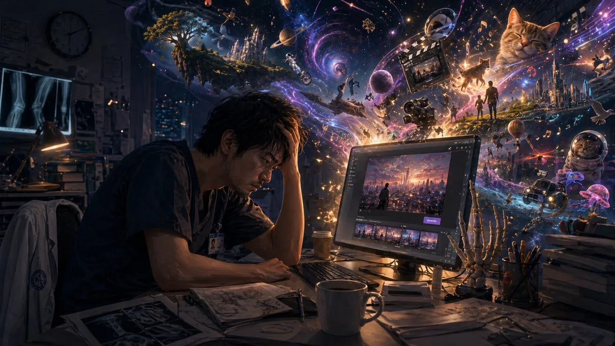 Quá tải sáng tạo trong đêm tối